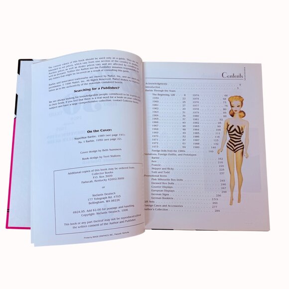 Barbie The First 30 Years Hardcover Book Value Guide 1959 to 1989 VTG Deutsch - Picture 5 of 15
